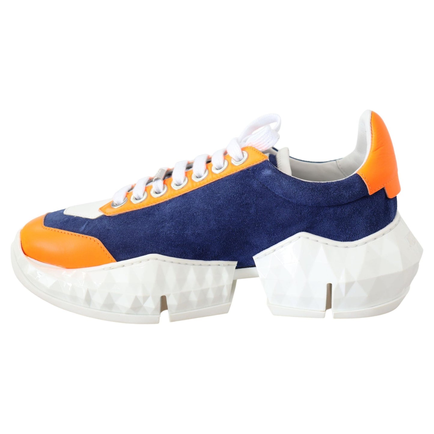 Jimmy Choo Electric Elegance Leather Mix Trainers