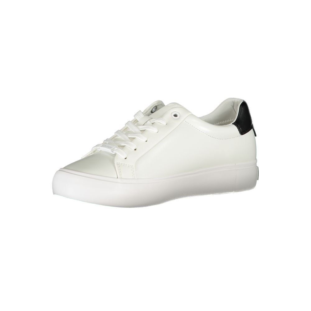 Calvin Klein White Logo Trainers