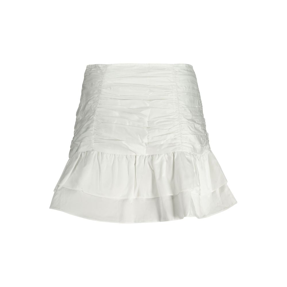 Guess Jeans White Cotton Skirt - Call Me Luxe