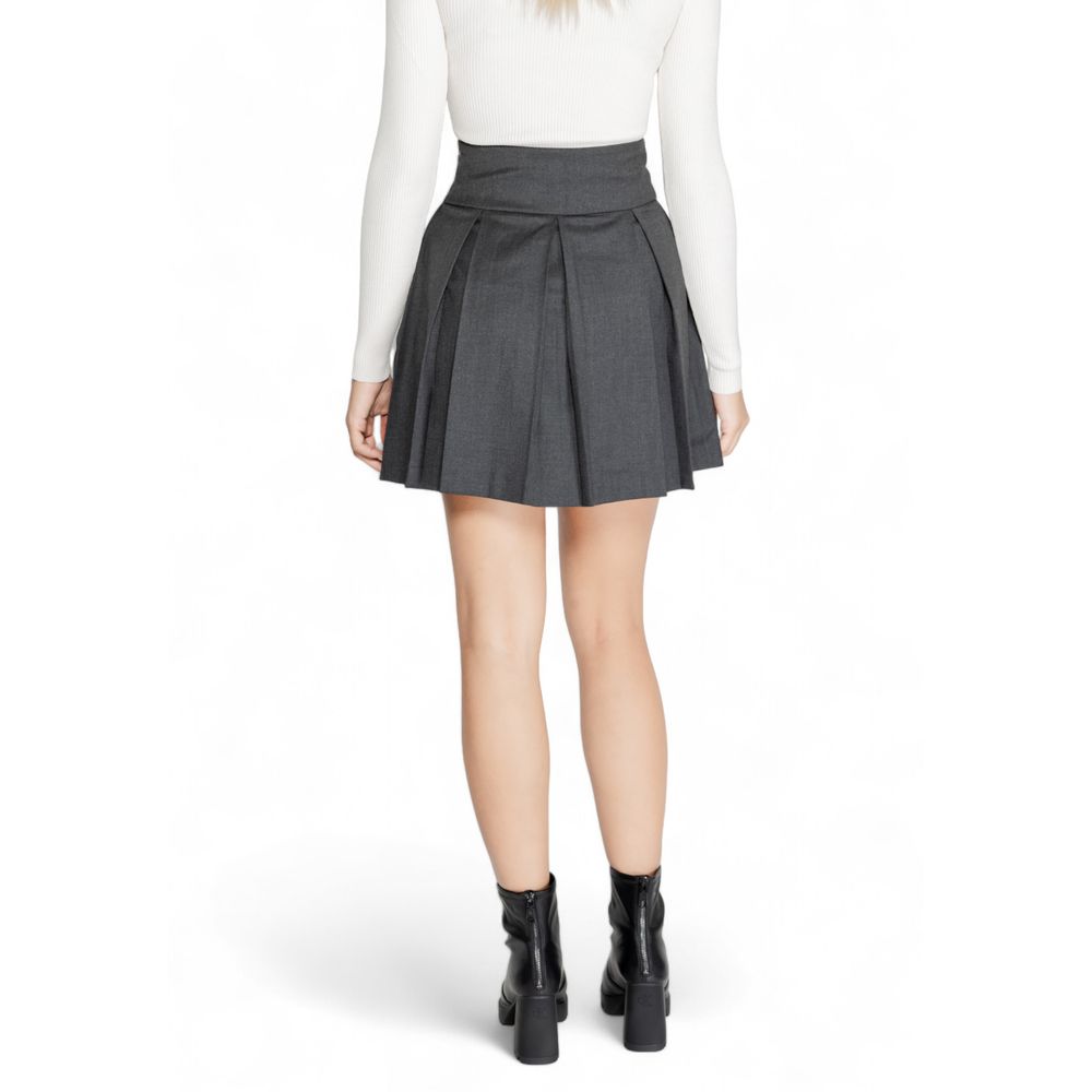 Morgan De Toi Grey Pleated Mini Skirt - Call Me Luxe
