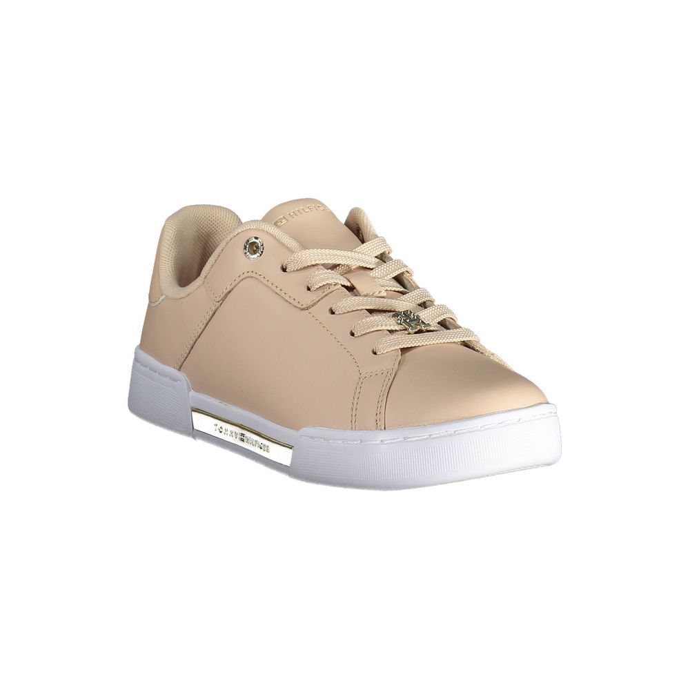 Tommy Hilfiger Pink Leather Trainers - Call Me Luxe