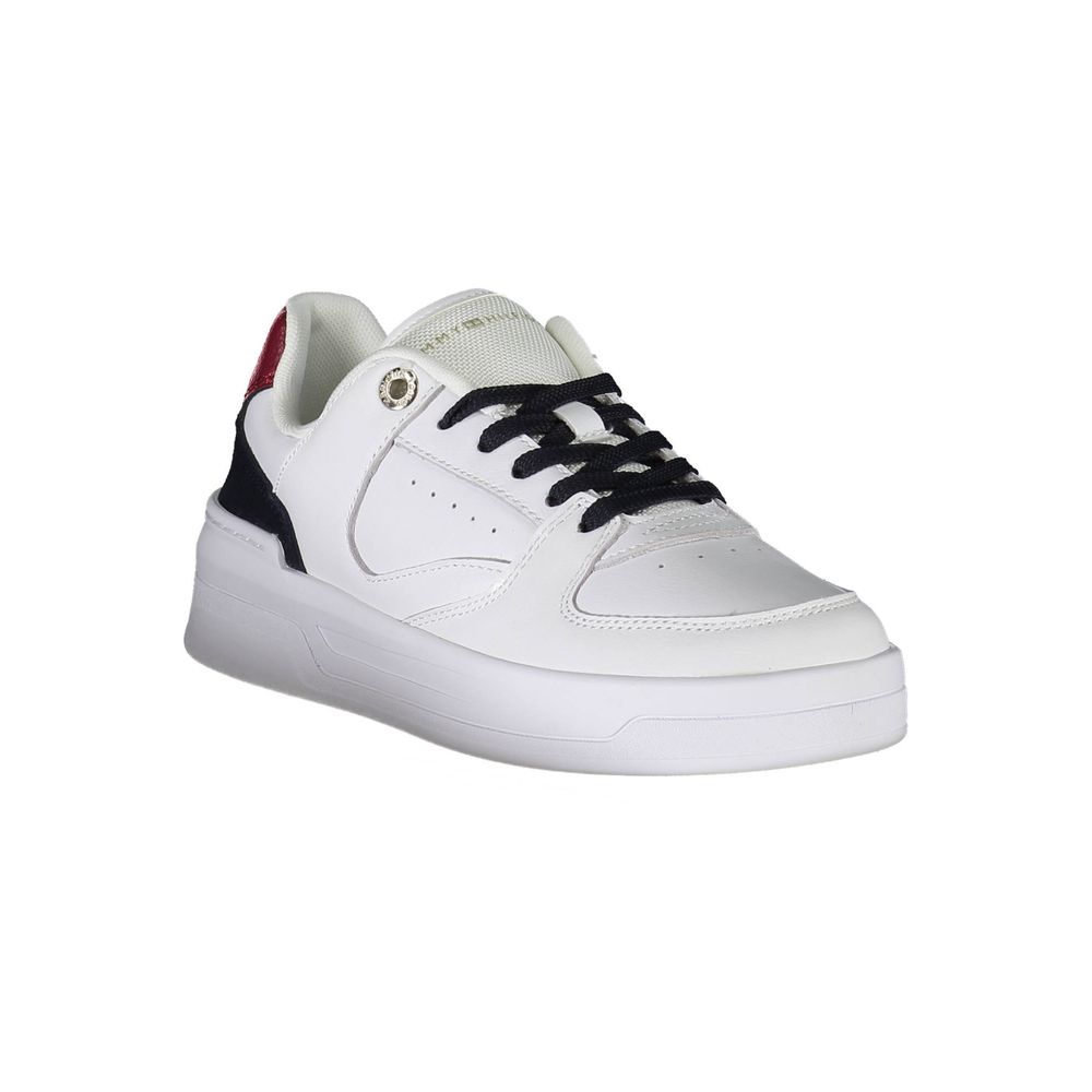 Tommy Hilfiger White Leather Trainers - Call Me Luxe