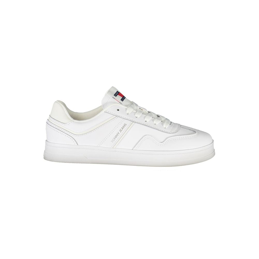Tommy Hilfiger White Polyethylene Women Sneaker - Call Me Luxe