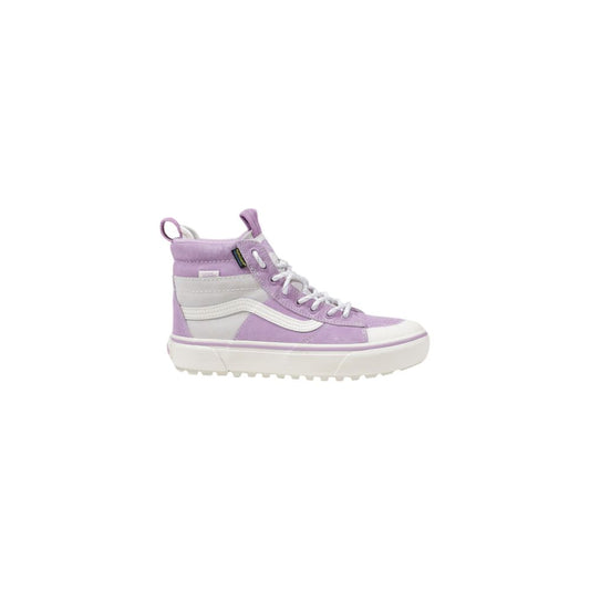Vans UA SK8 Purple Leather Hi-Top Trainers
