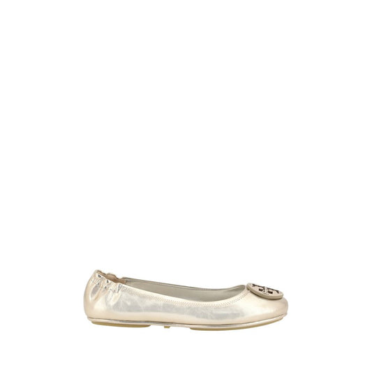 Tory Burch Minnie Metallic Ballerinas
