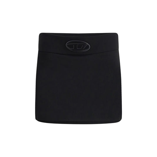 Diesel O-Dixy Black Mini Skirt
