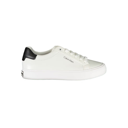 Calvin Klein White Logo Trainers
