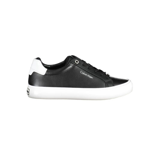 Calvin Klein Black Leather Women Sneaker - Call Me Luxe