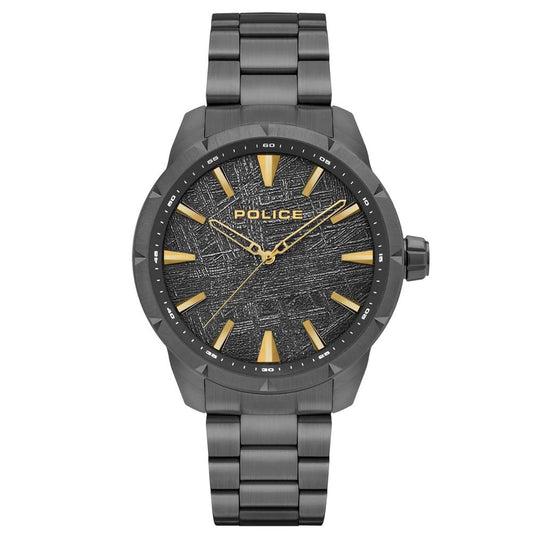 Police Black Stainless Steel Watch - Call Me Luxe