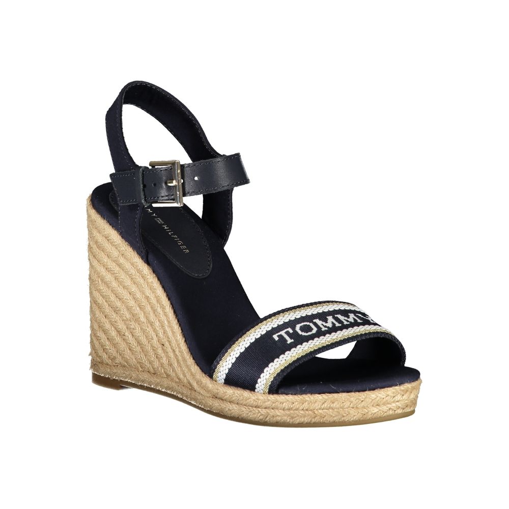 Tommy Hilfiger Blue Polyester Sandal - Call Me Luxe