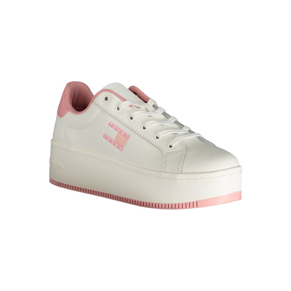 Tommy Hilfiger Pink Polyester Sneaker - Call Me Luxe