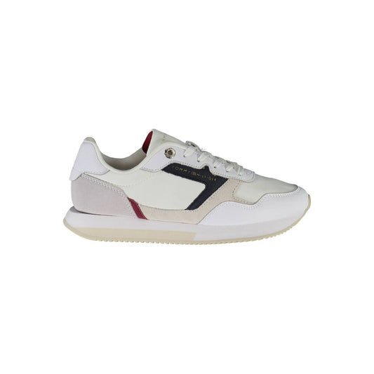 Tommy Hilfiger White Leather Trainers - Call Me Luxe